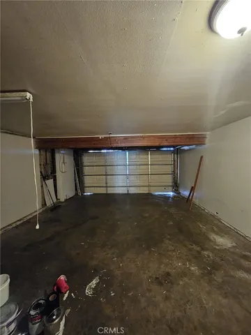 a view of a room with an empty space