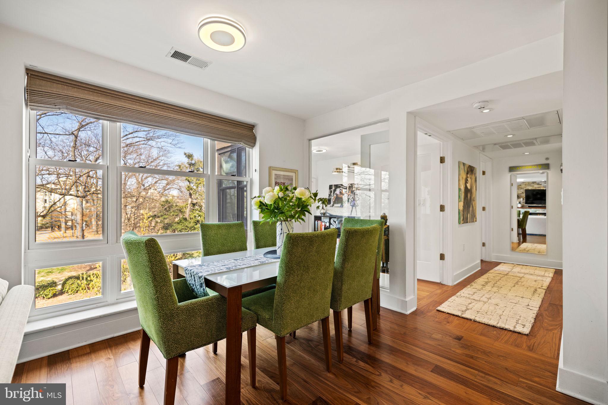 2331 15th Street Northwest, Unit PH01N Washington, DC 20009 - Photo 18 of 92 Notice the Window Peeking into the Office!