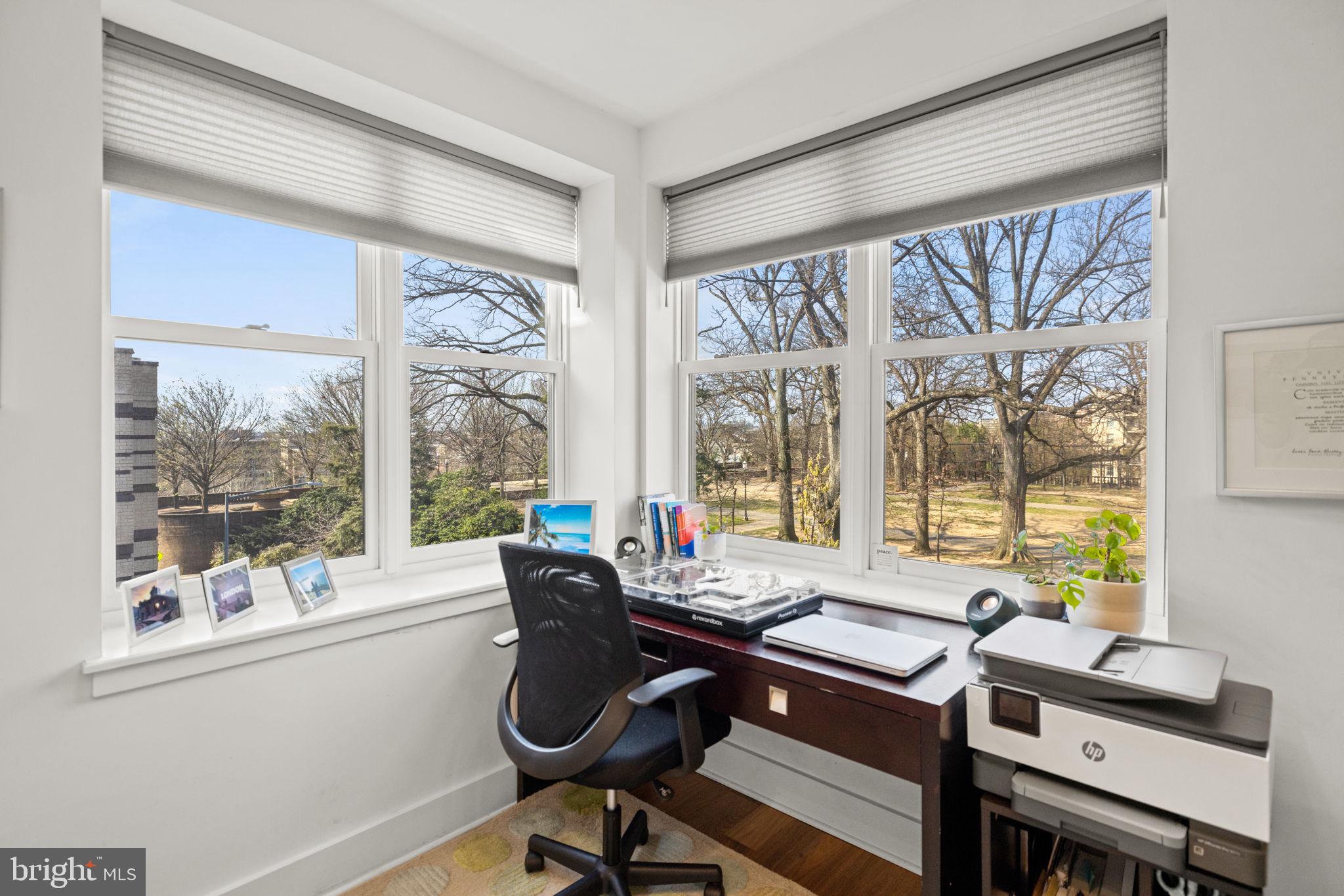 2331 15th Street Northwest, Unit PH01N Washington, DC 20009 - Photo 26 of 92 Tree Top Views from the Office