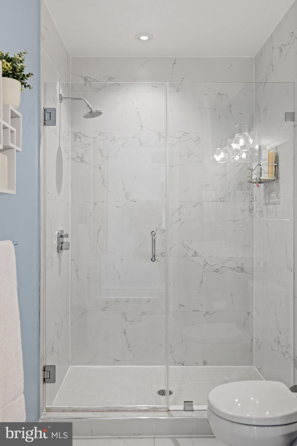 2331 15th Street Northwest, Unit PH01N Washington, DC 20009 - Photo 38 of 92 Large walk-in shower