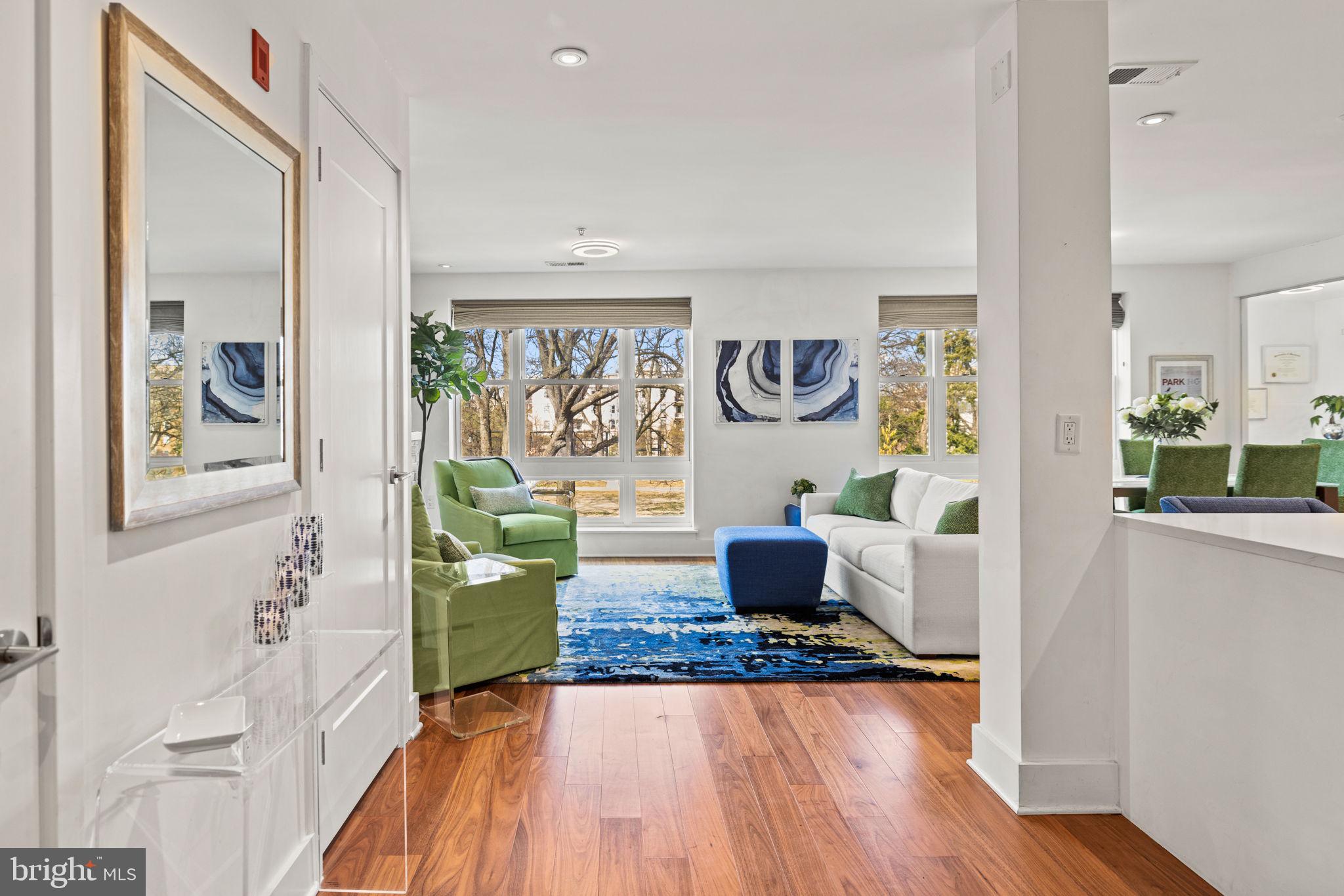 2331 15th Street Northwest, Unit PH01N Washington, DC 20009 - Photo 4 of 92 Abundance of Natural Light from Large Windows!