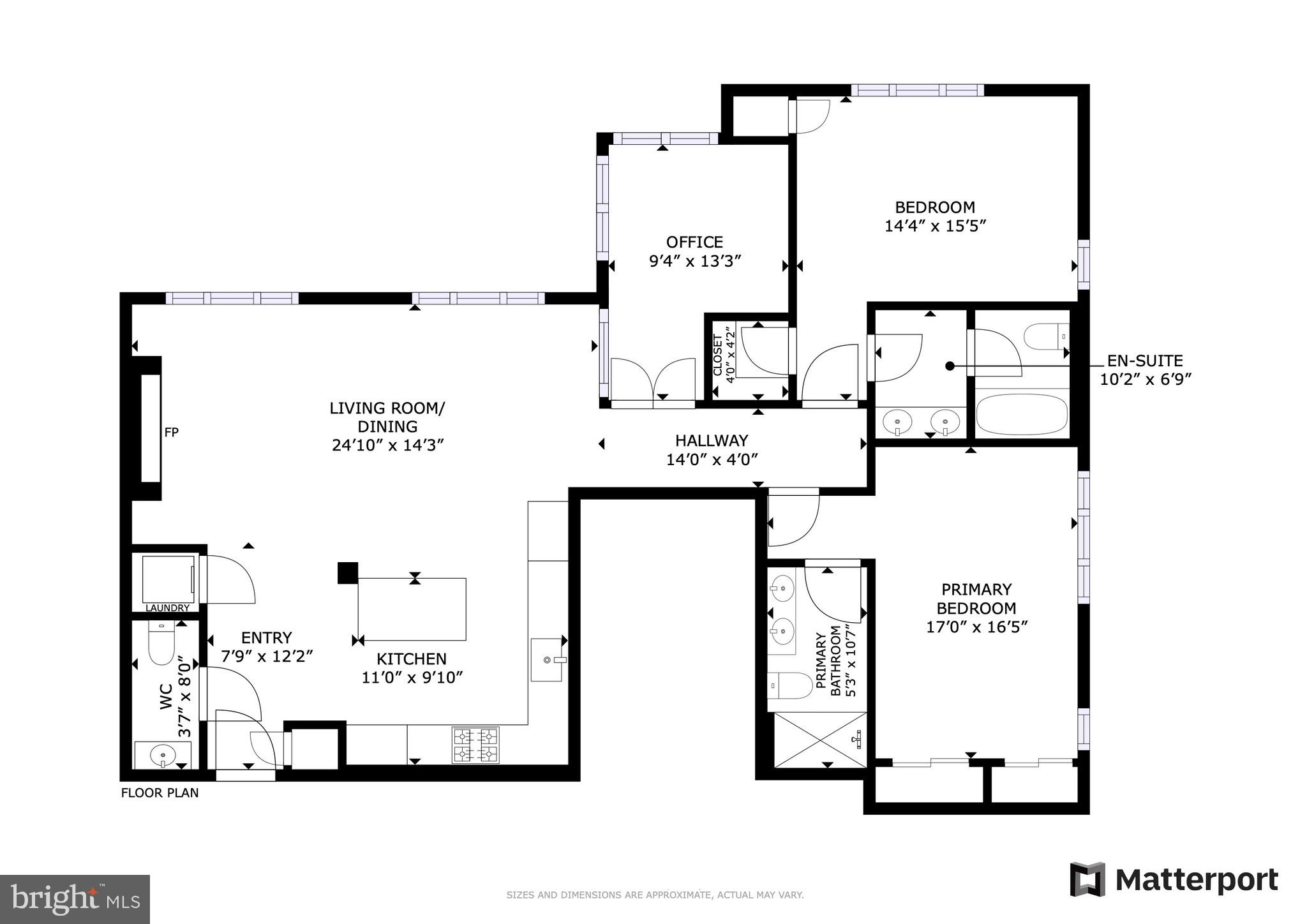 2331 15th Street Northwest, Unit PH01N Washington, DC 20009 - Photo 49 of 92 Floor Plan for Penthouse 01N