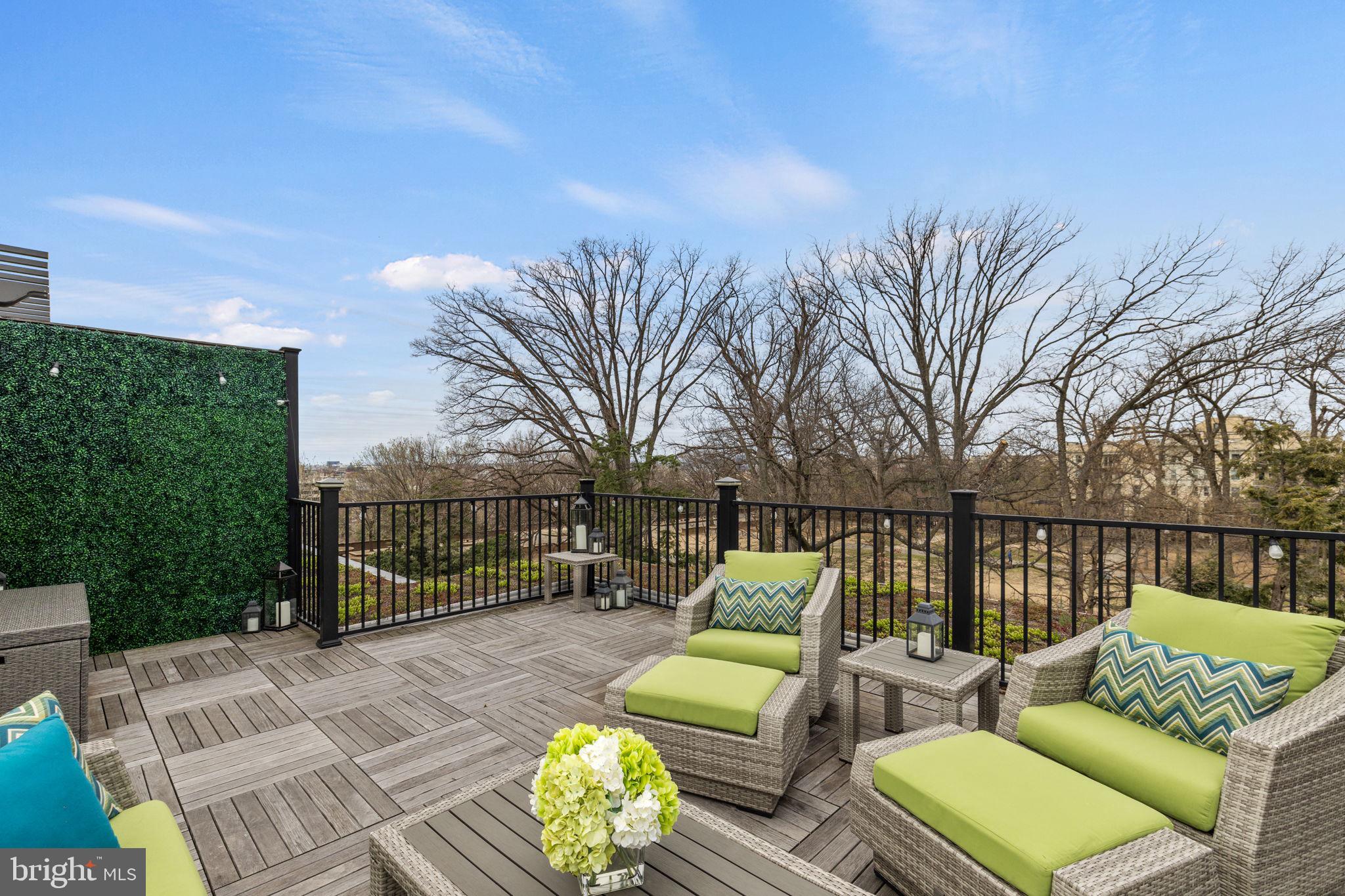 2331 15th Street Northwest, Unit PH01N Washington, DC 20009 - Photo 56 of 92 Private Rooftop Deck w/View of Meridian Hill Park!