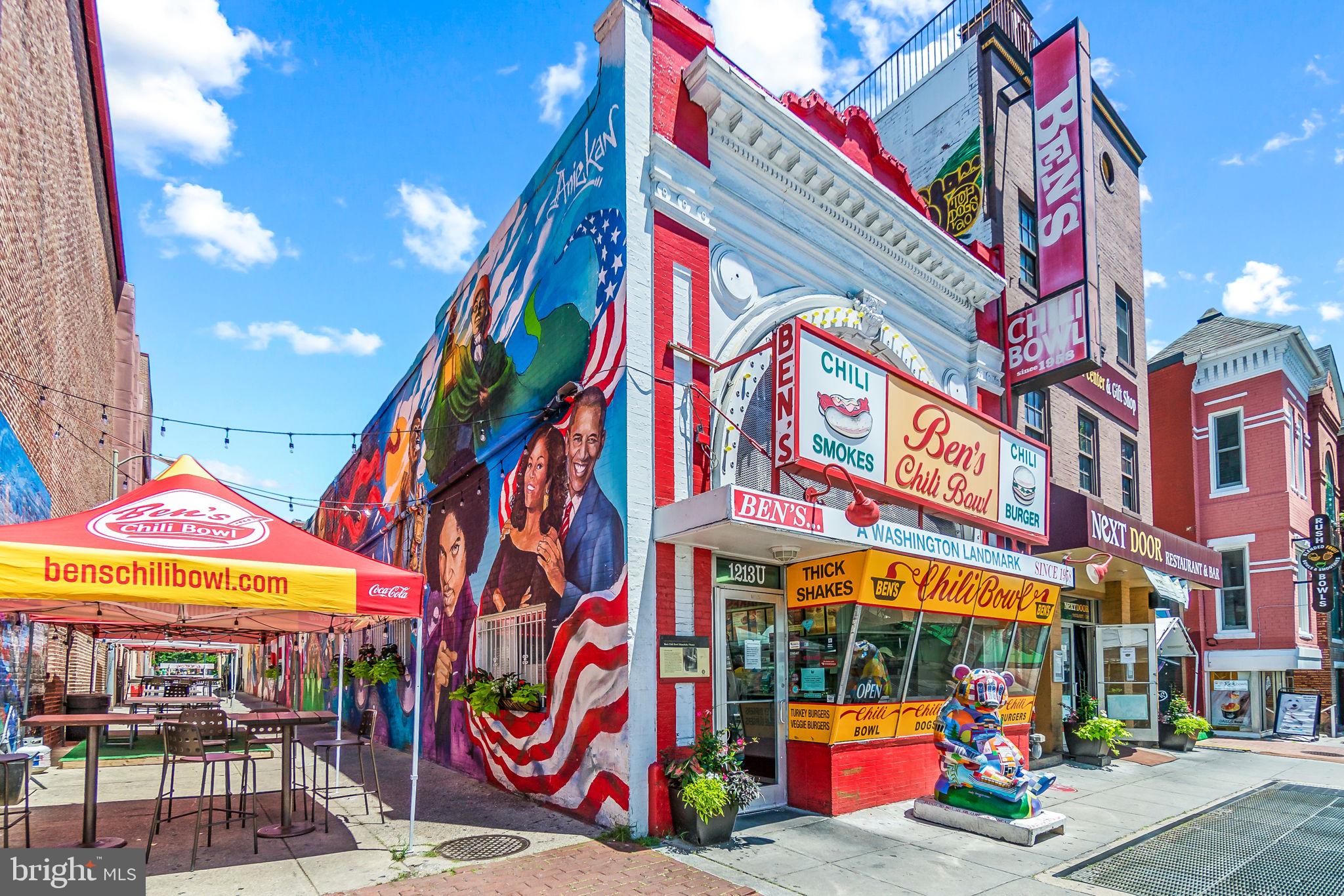 2331 15th Street Northwest, Unit PH01N Washington, DC 20009 - Photo 69 of 92 Ben's Chili Bowl is Blocks Away!