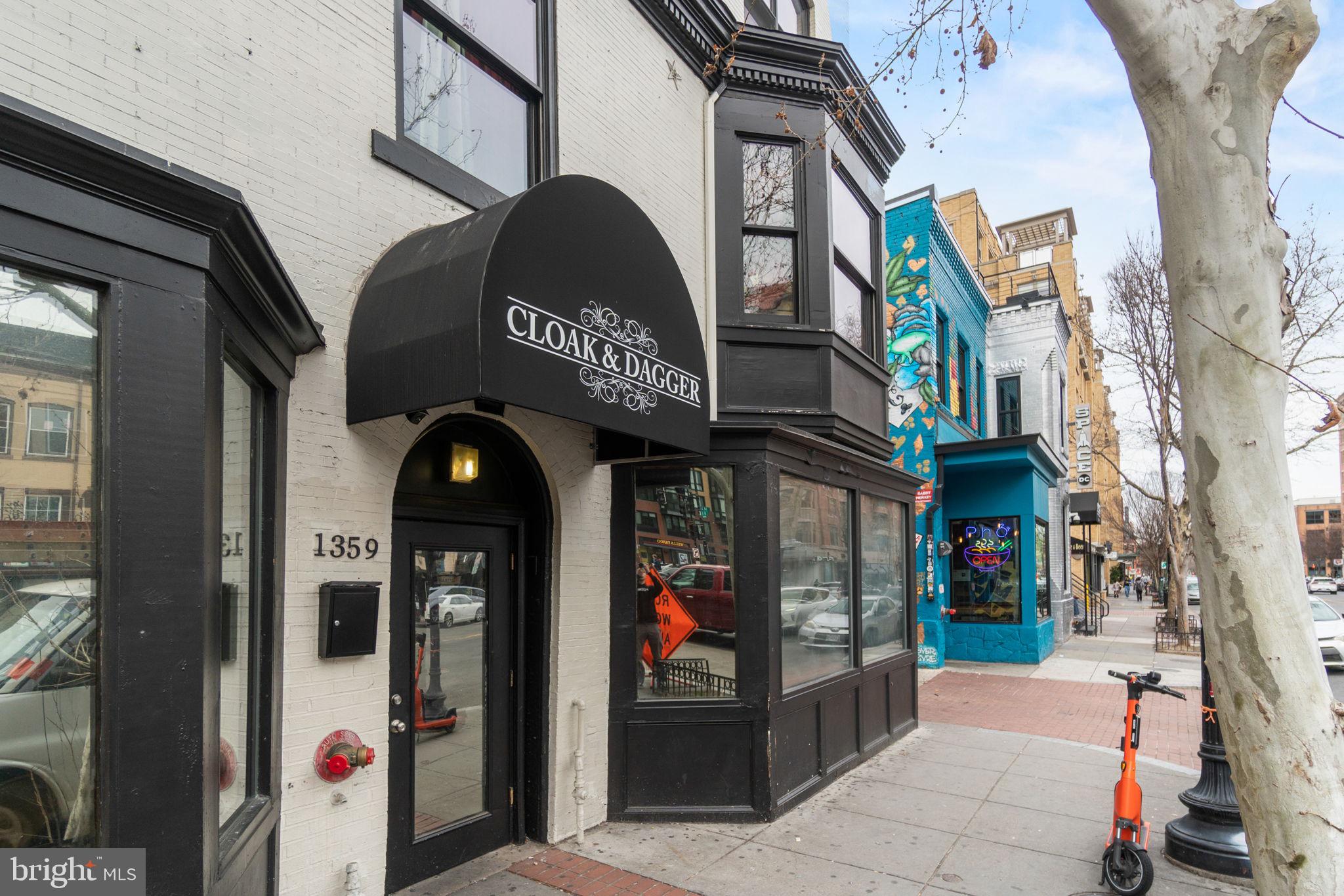 2331 15th Street Northwest, Unit PH01N Washington, DC 20009 - Photo 73 of 92 Cloak & Dagger is Blocks Away!