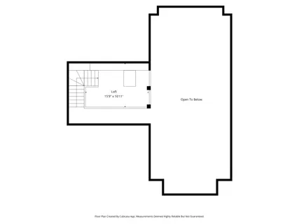 a picture of door with an open kitchen counter