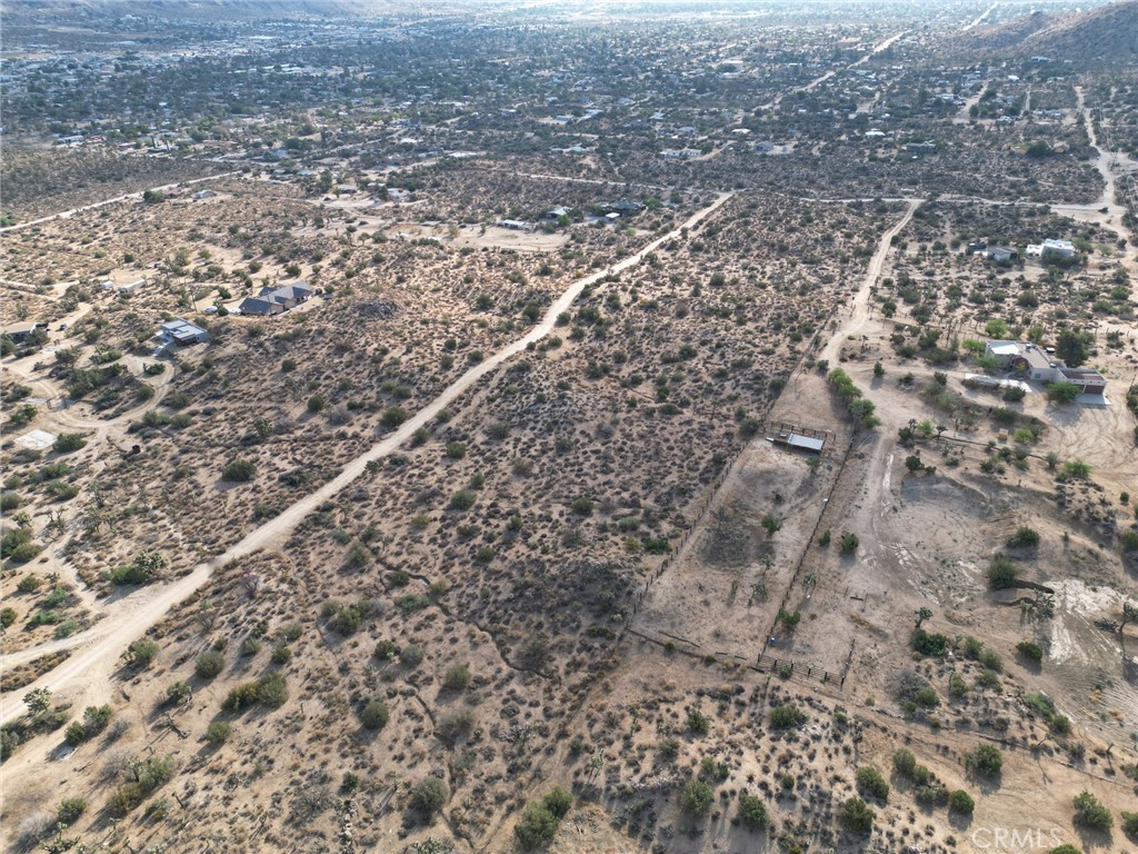 0 Kickapoo Trail Yucca Valley, CA 92284 - Photo 6 of 8 an aerial view of residential house and covered with trees