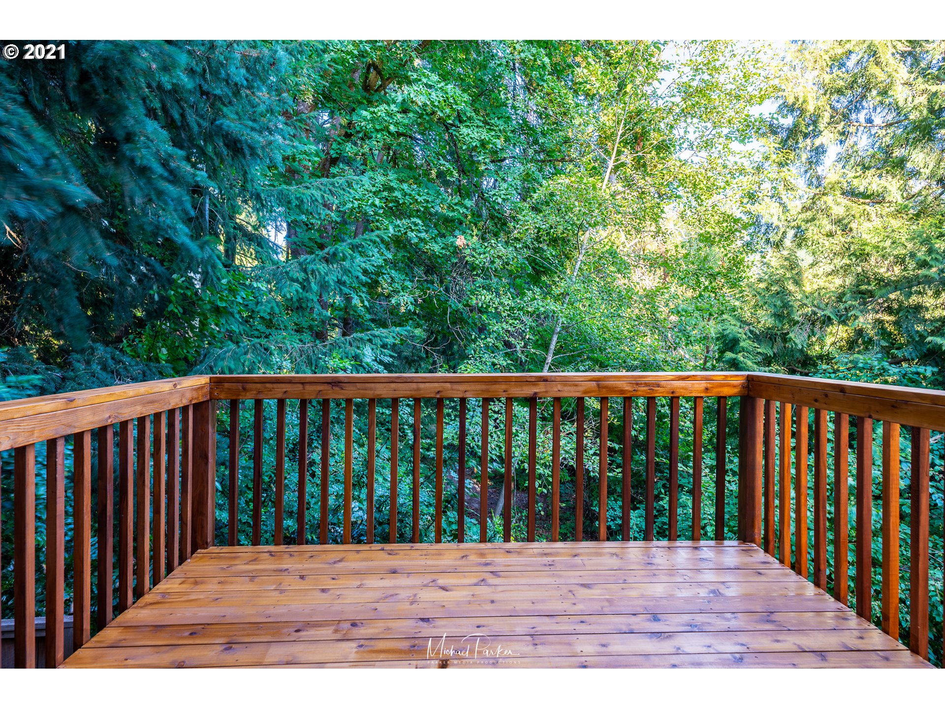 19947 Southwest Jette Lane Aloha, OR 97003 - Photo 11 of 26 a view of balcony with wooden floor