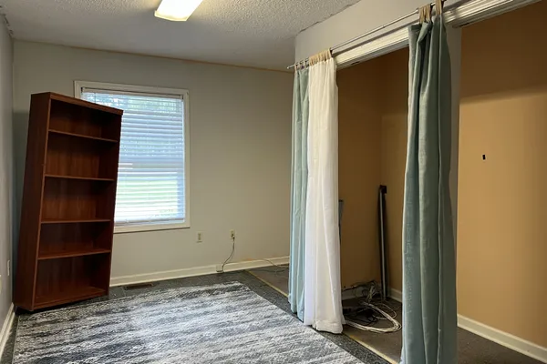 a view of closet area