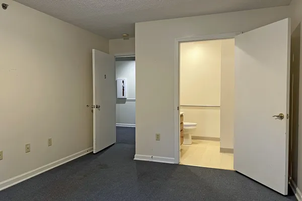 a view of empty room