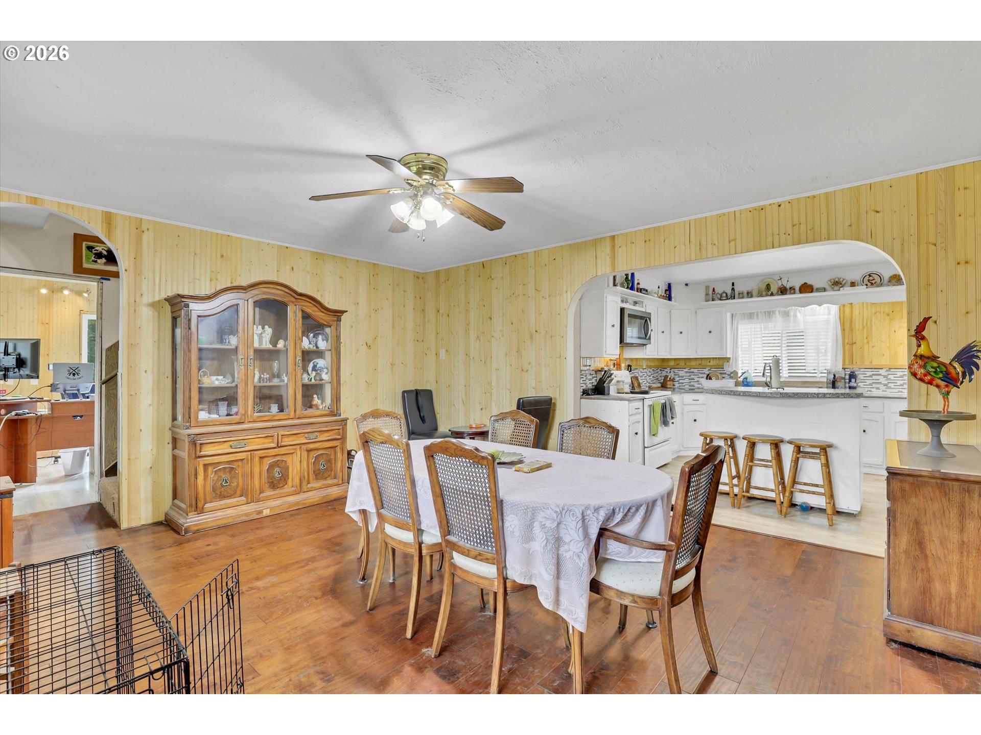 68763 Wasser Road Rainier, OR 97048 - Photo 19 of 34 a view of a dining room with furniture and chandelier