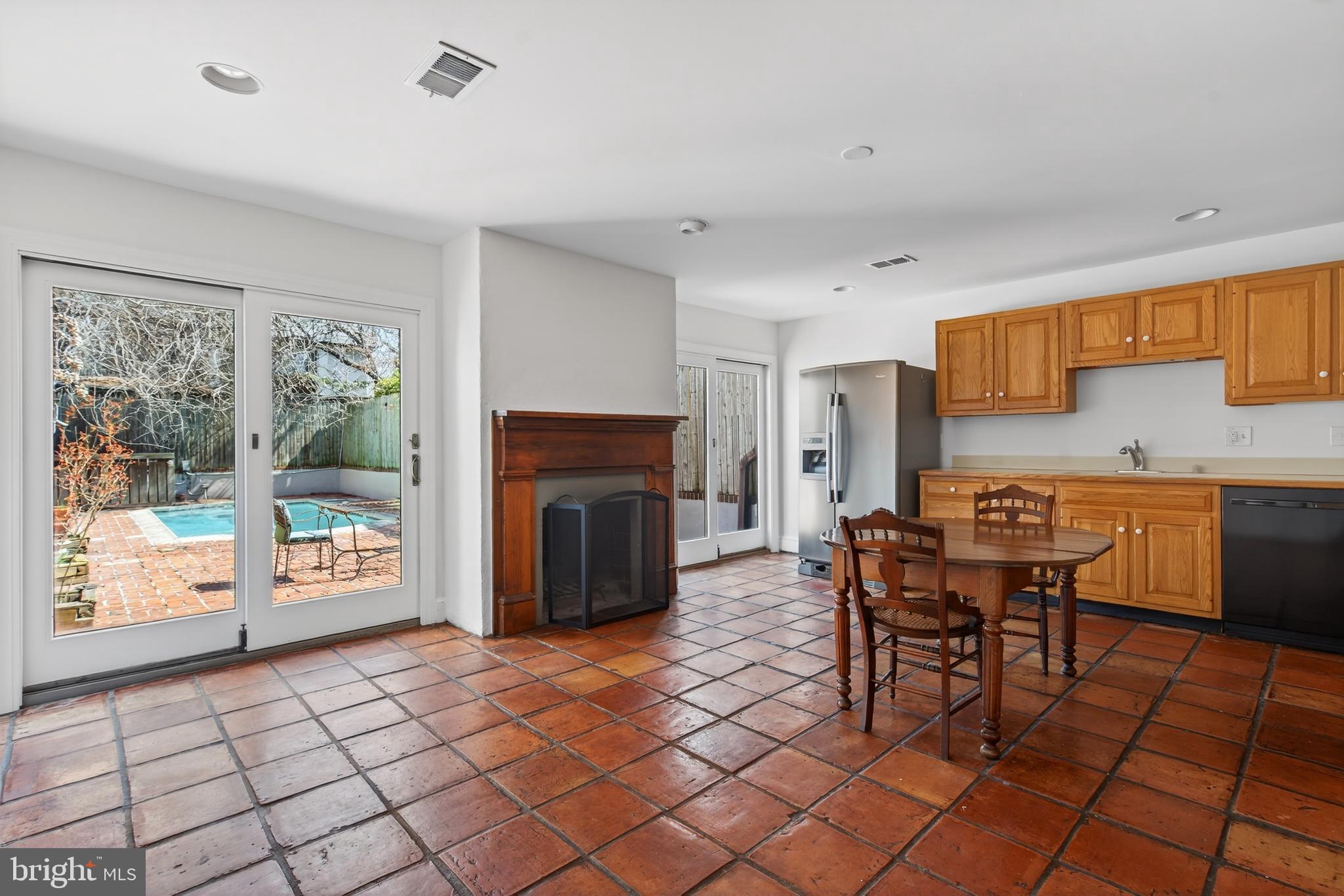 306 9th Street Southeast Washington, DC 20003 - Photo 14 of 50 a view of a dining room with furniture window and outside view