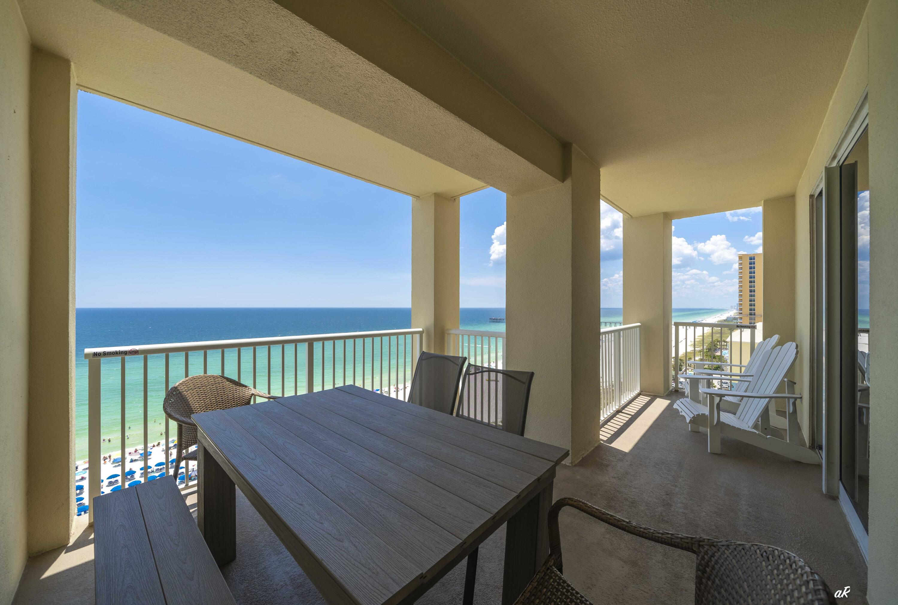 11807 Front Beach Road, Unit 11201 Panama City Beach, FL 32407 - Photo 1 of 59 Large Balcony