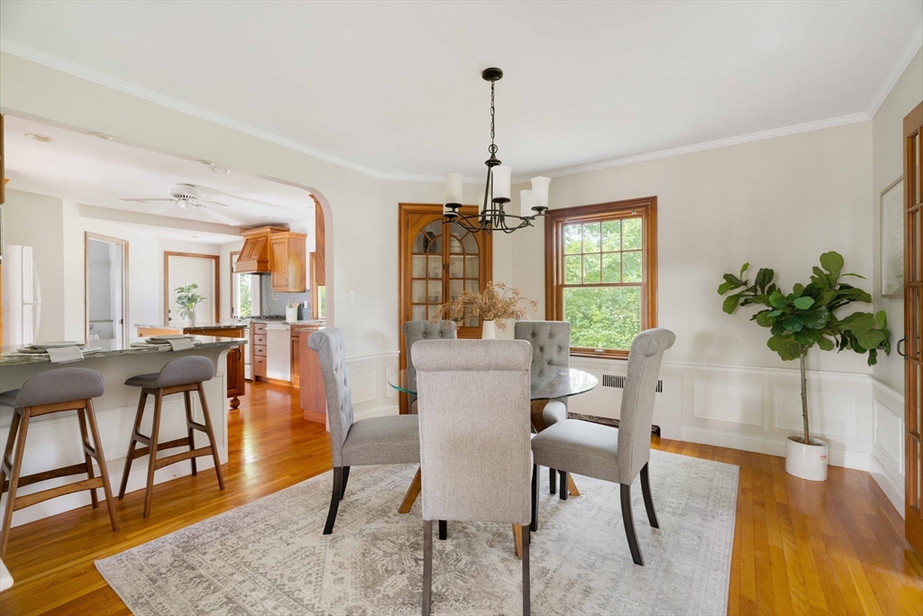 52 St Mary's Road Milton, MA 02186 - Photo 9 of 32 a view of a dining room with furniture window and wooden floor