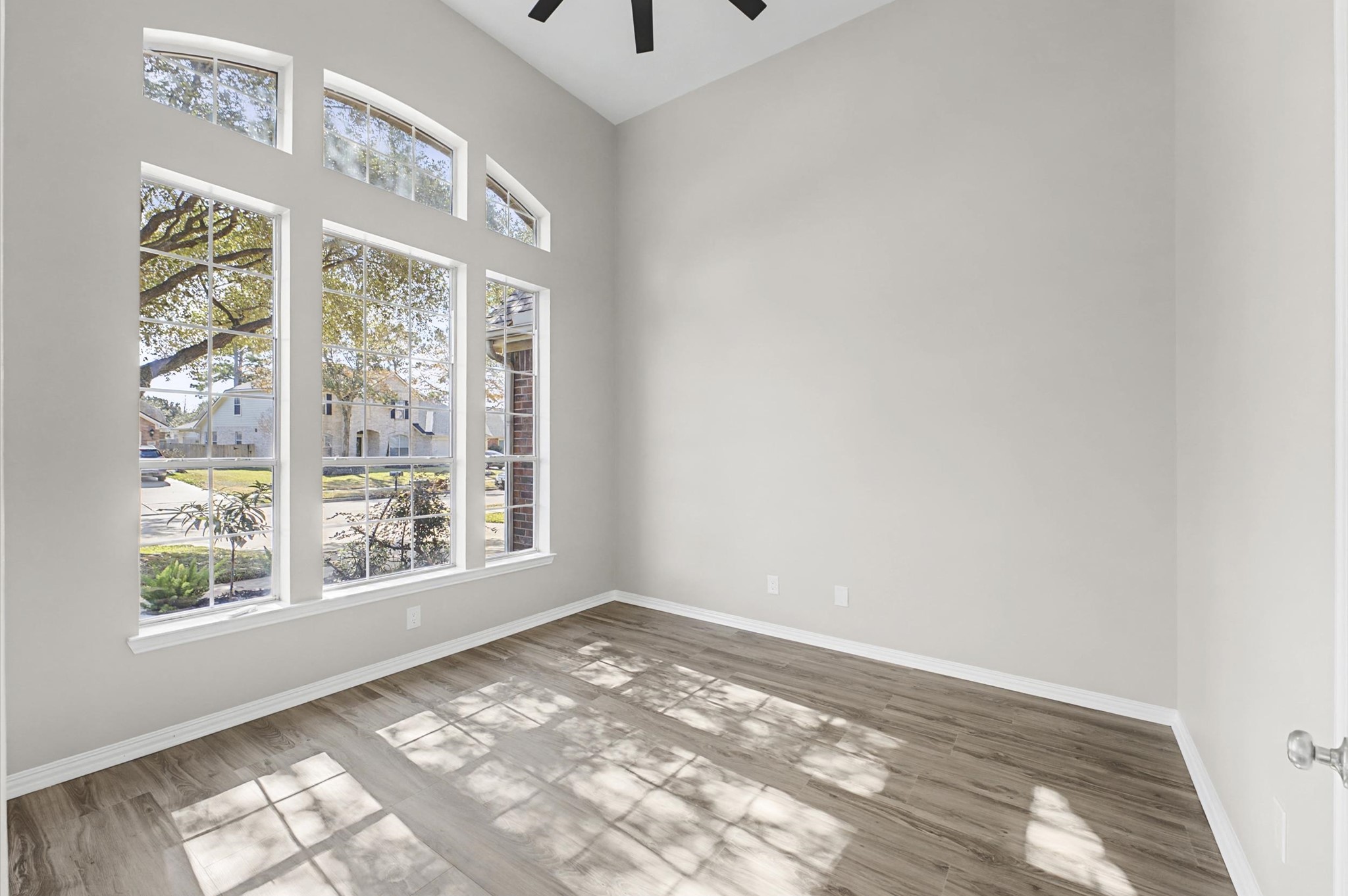 15442 Bay Tree Landing Cypress, TX 77429 - Photo 8 of 46 The study offers the ideal height making it great for floor-to-ceiling bookshelves/cabinets, art work or a sliding ladder.