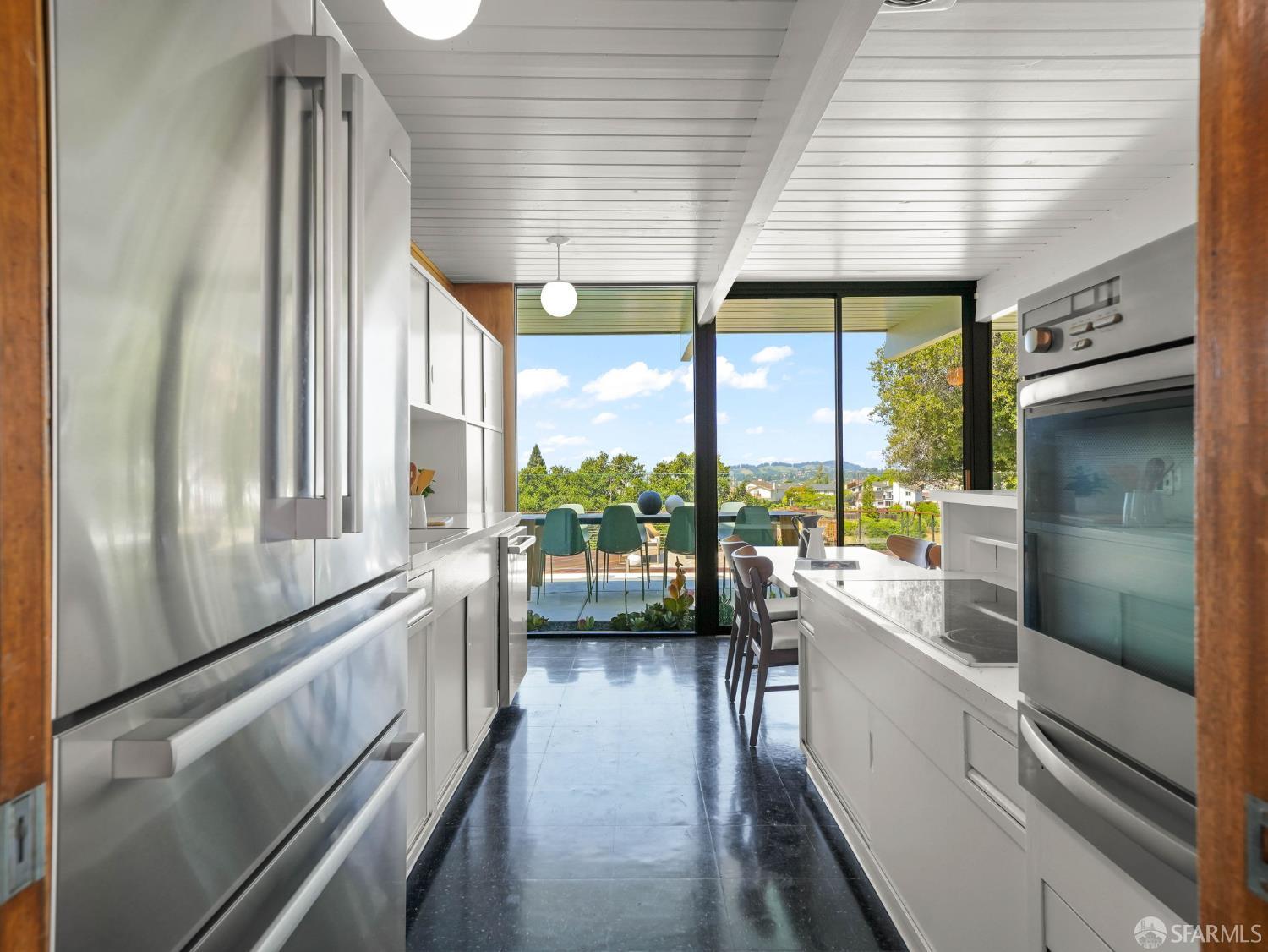5664 Greenridge Road Castro Valley, CA 94552 - Photo 12 of 59 a view of a kitchen with a large window