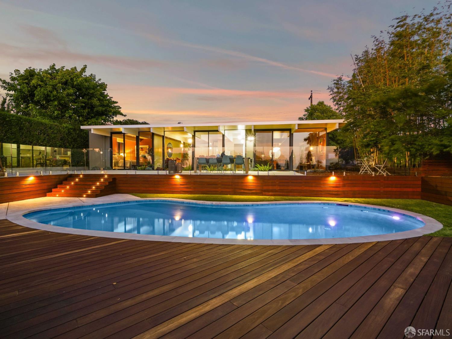 5664 Greenridge Road Castro Valley, CA 94552 - Photo 53 of 59 a view of swimming pool with an outdoor seating