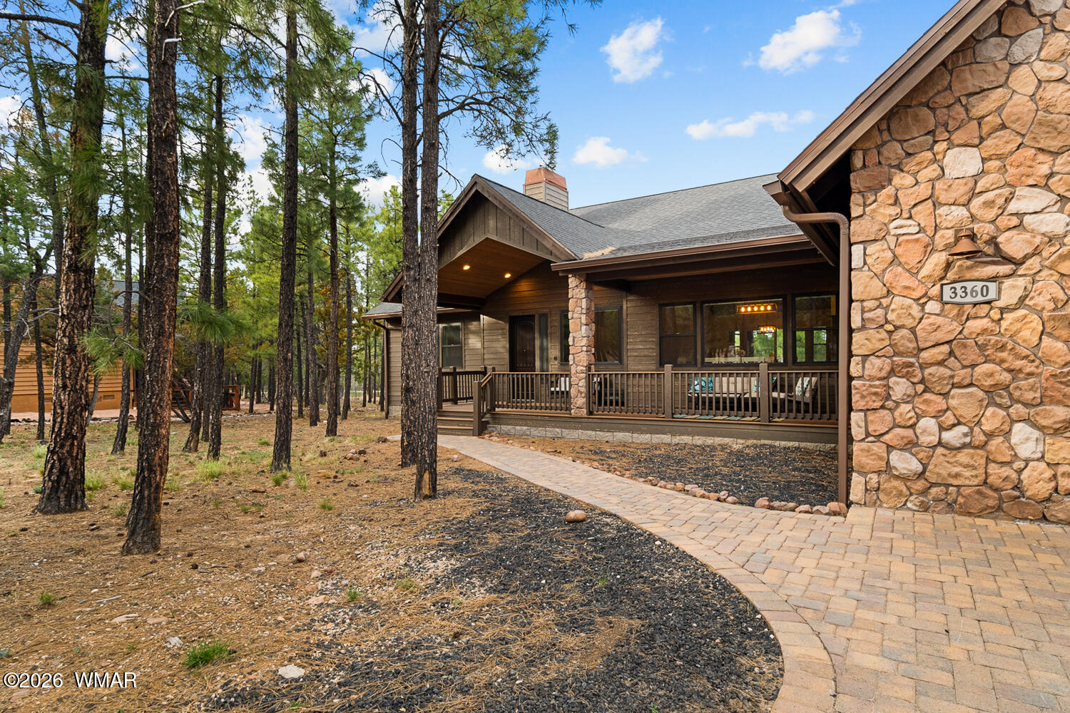 3360 West Blazingstar Road Show Low, AZ 85901 - Photo 15 of 71 Paver Walk-Way To Front Entrance