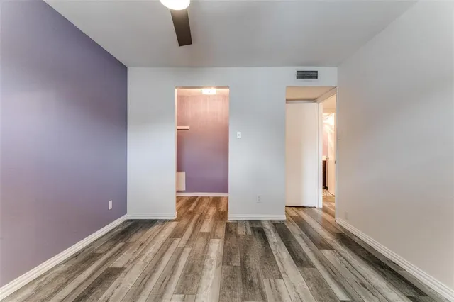 a view of wooden floor