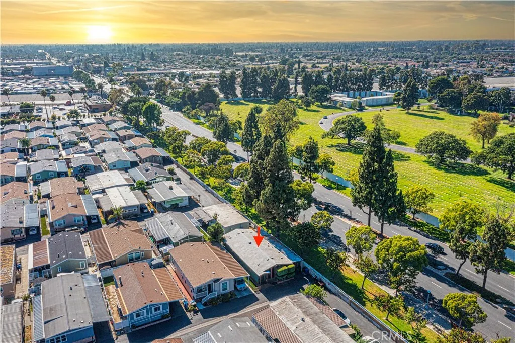 9080 Bloomfield Avenue, Unit 191 Cypress, CA 90630 - Photo 19 of 22 an aerial view of residential houses with outdoor space