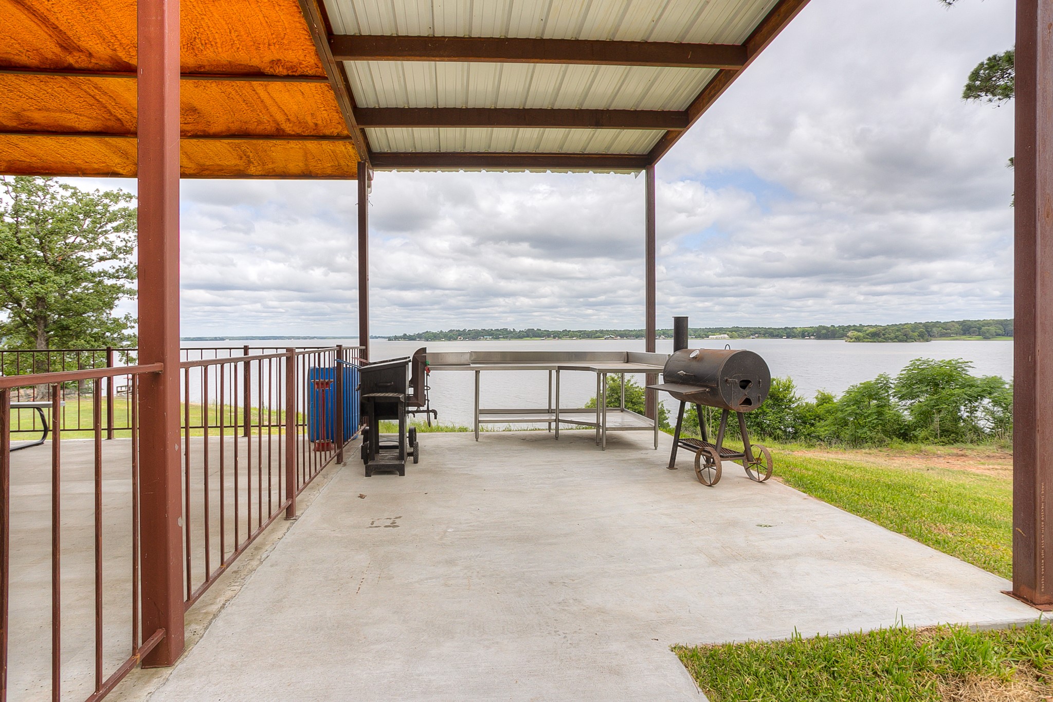 277 Rio Grande Drive Trinity, TX 75862 - Photo 40 of 50 a view of a porch with furniture and garden