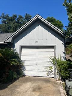 421 Waterway Lane Fort Walton Beach, FL 32547 - Photo 3 of 32 a white house with a small yard plants and large tree