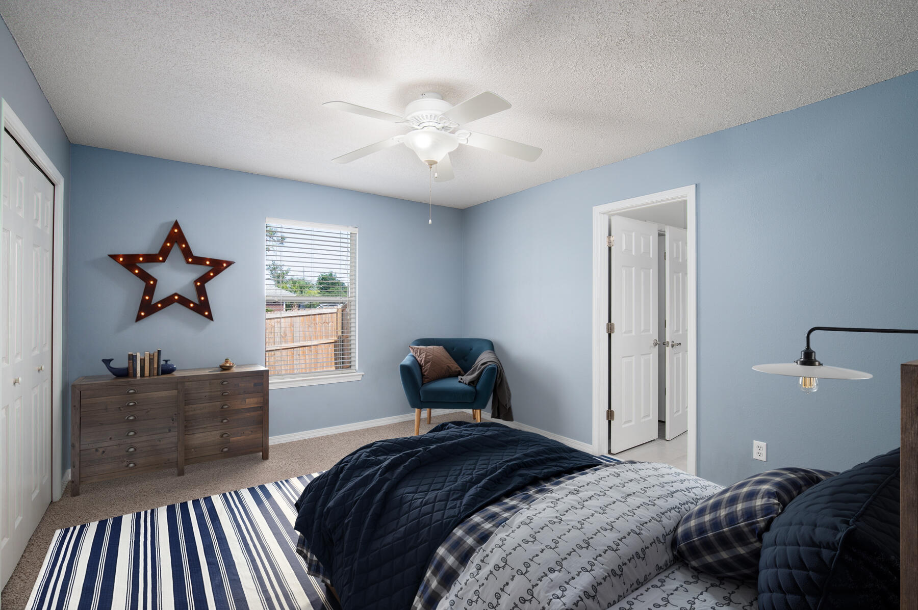 7292 Broadmoor Street Navarre, FL 32566 - Photo 36 of 43 Staged Bedroom