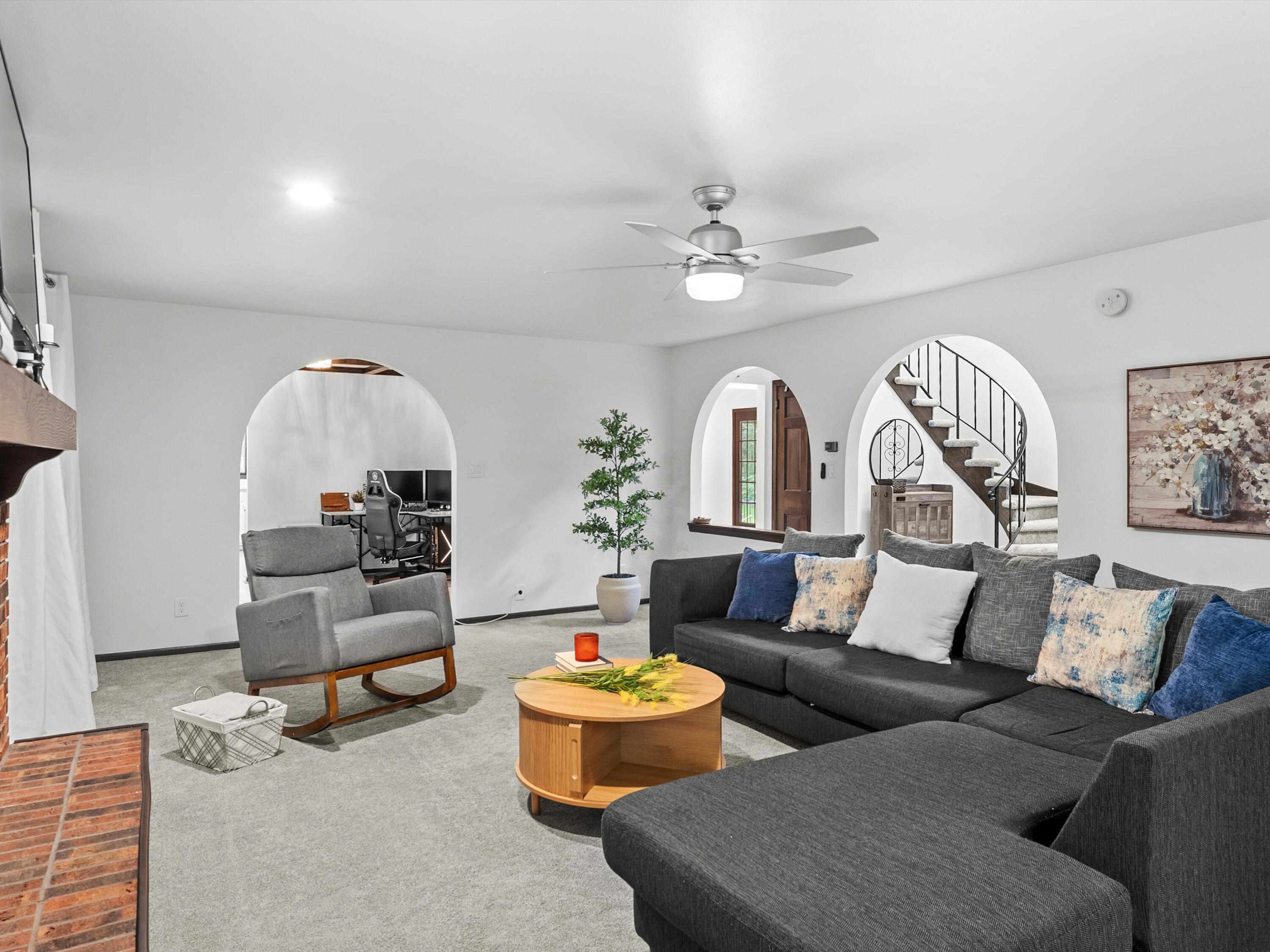 W1439 East Van Ess Road Holland, WI 53070 - Photo 12 of 47 Living Room