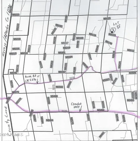 $25,000 | Lot 88 Ranch Of The White Mountains, Unit 88, Concho, AZ 85924