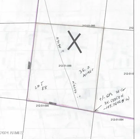 $25,000 | Lot 88 Ranch Of The White Mountains, Unit 88, Concho, AZ 85924