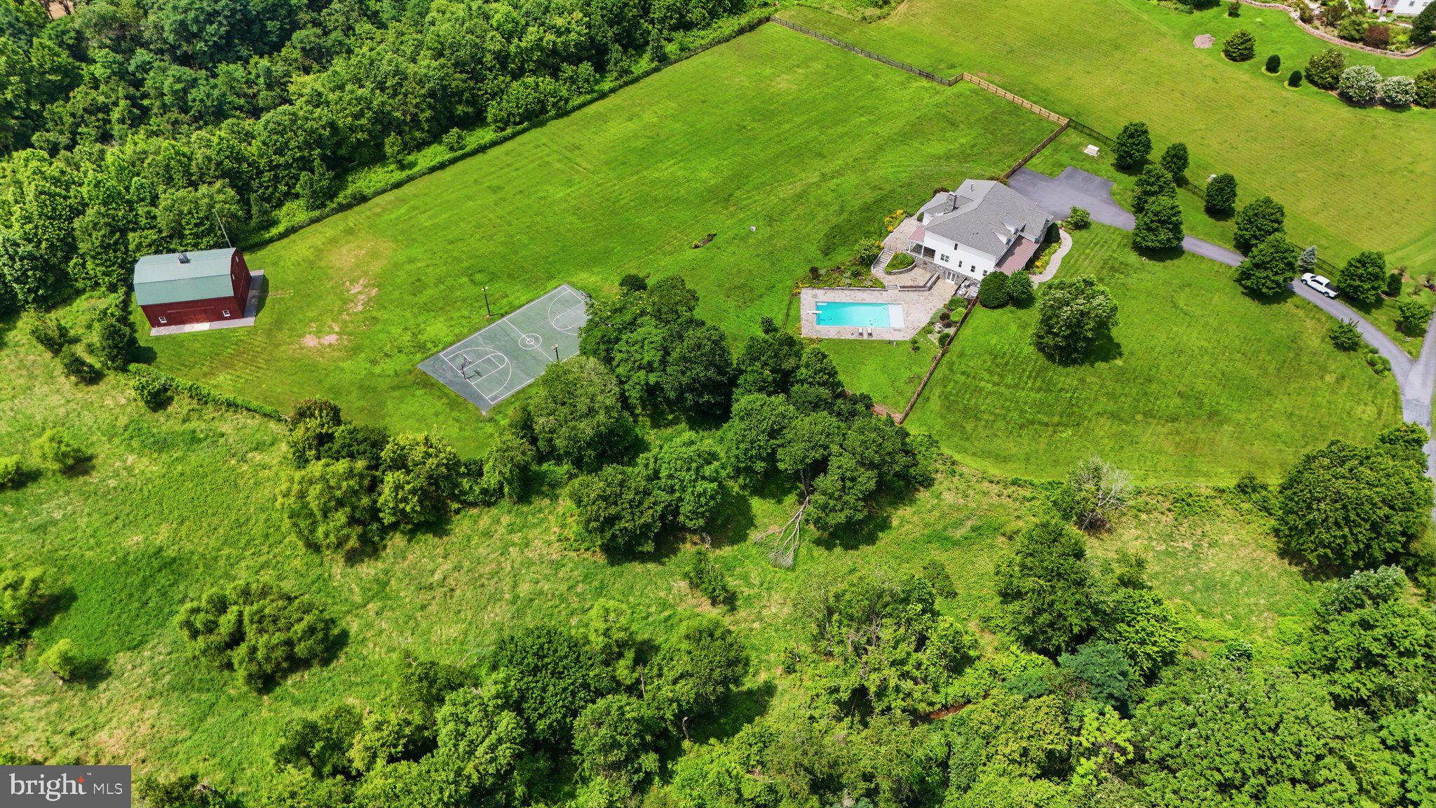 19014 Beallsville Road Poolesville, MD 20837 - Photo 72 of 83 Aerial Front