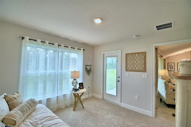 view of hallway with closet