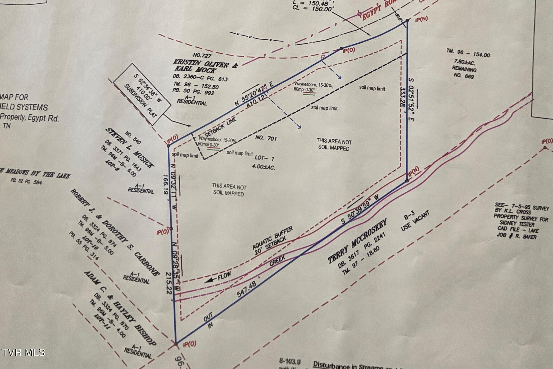 707 Egypt Road Bluff City, TN 37618 - Photo 15 of 15 egypt rd survey