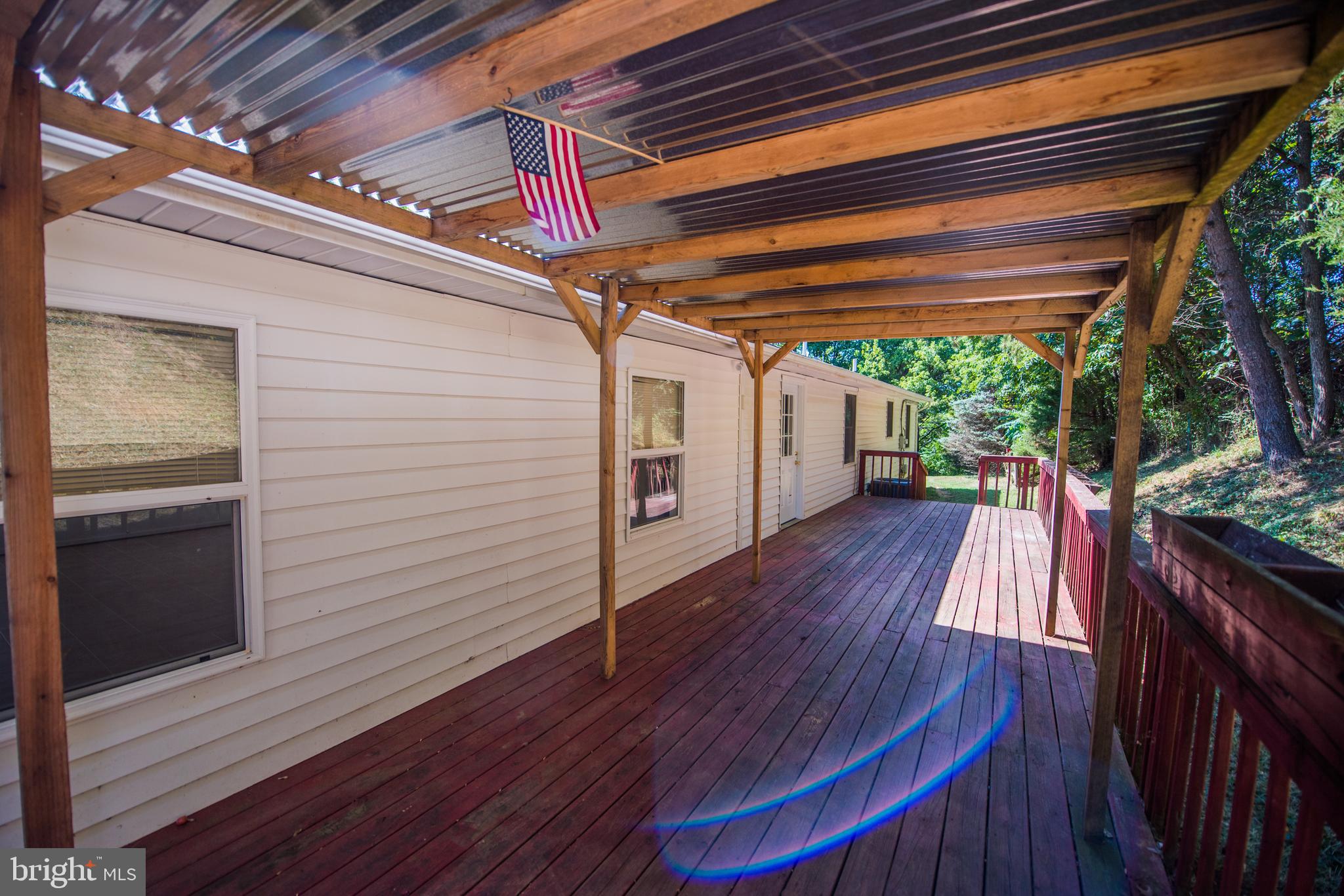 138 Wealthy Road Linden, VA 22642 - Photo 28 of 41 Covered rear deck.