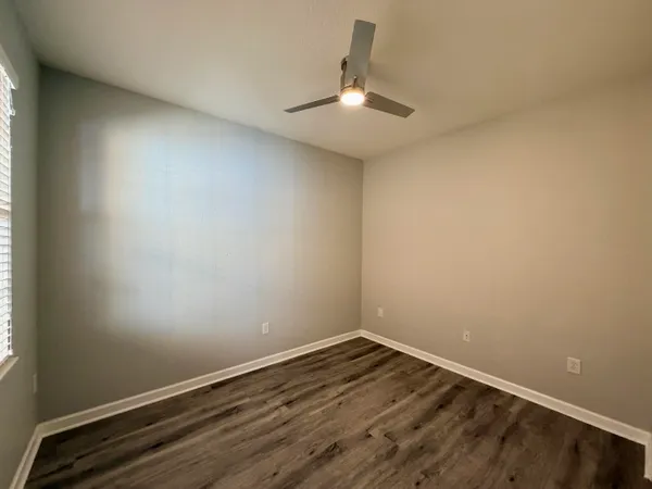 wooden floor in an empty room