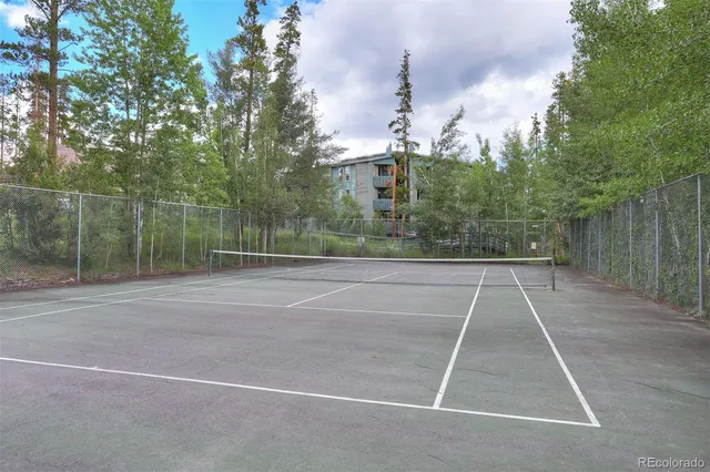 a view of a city with a mountain