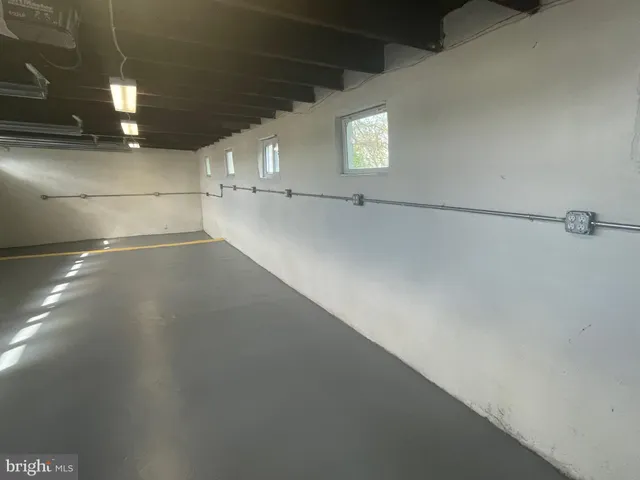 a view of a room with an empty space