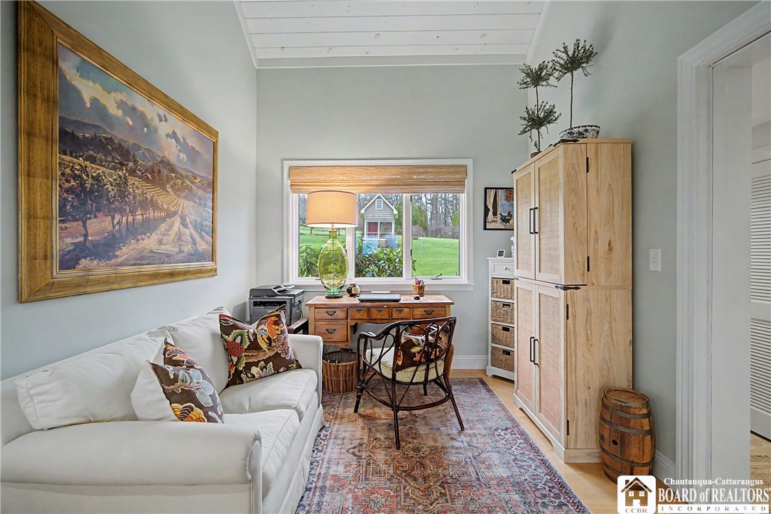 4128 Alm Road Ellery, NY 14712 - Photo 30 of 44 Office/den...vaulted ceiling