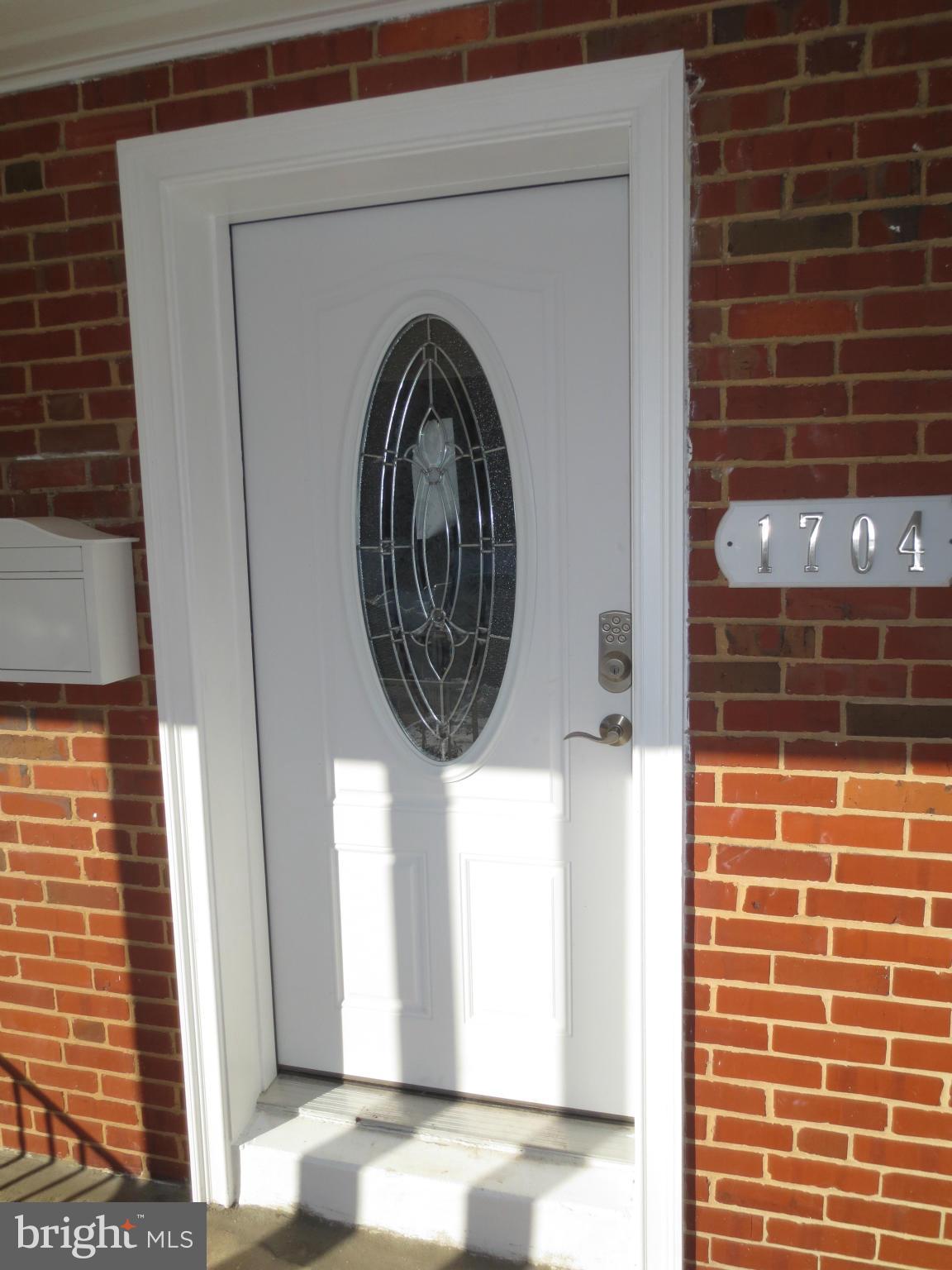 1704 Heathfield Road Baltimore, MD 21239 - Photo 26 of 28 New Exterior Doors