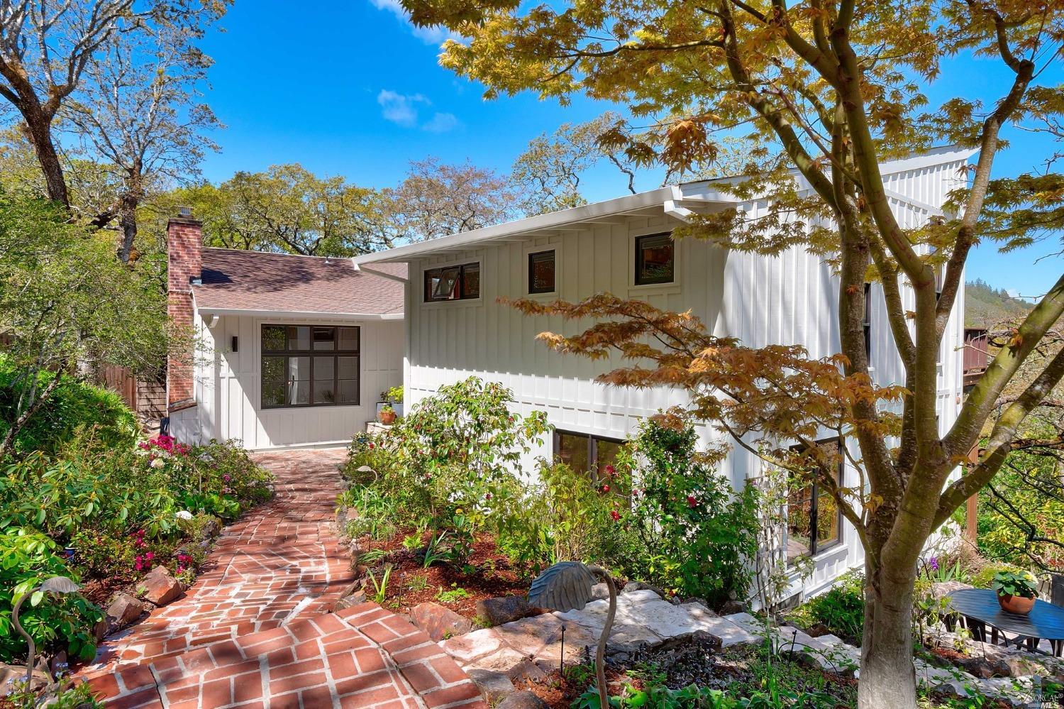880 Bolinas Road Fairfax, CA 94930 - Photo 1 of 1 a front view of a house with garden