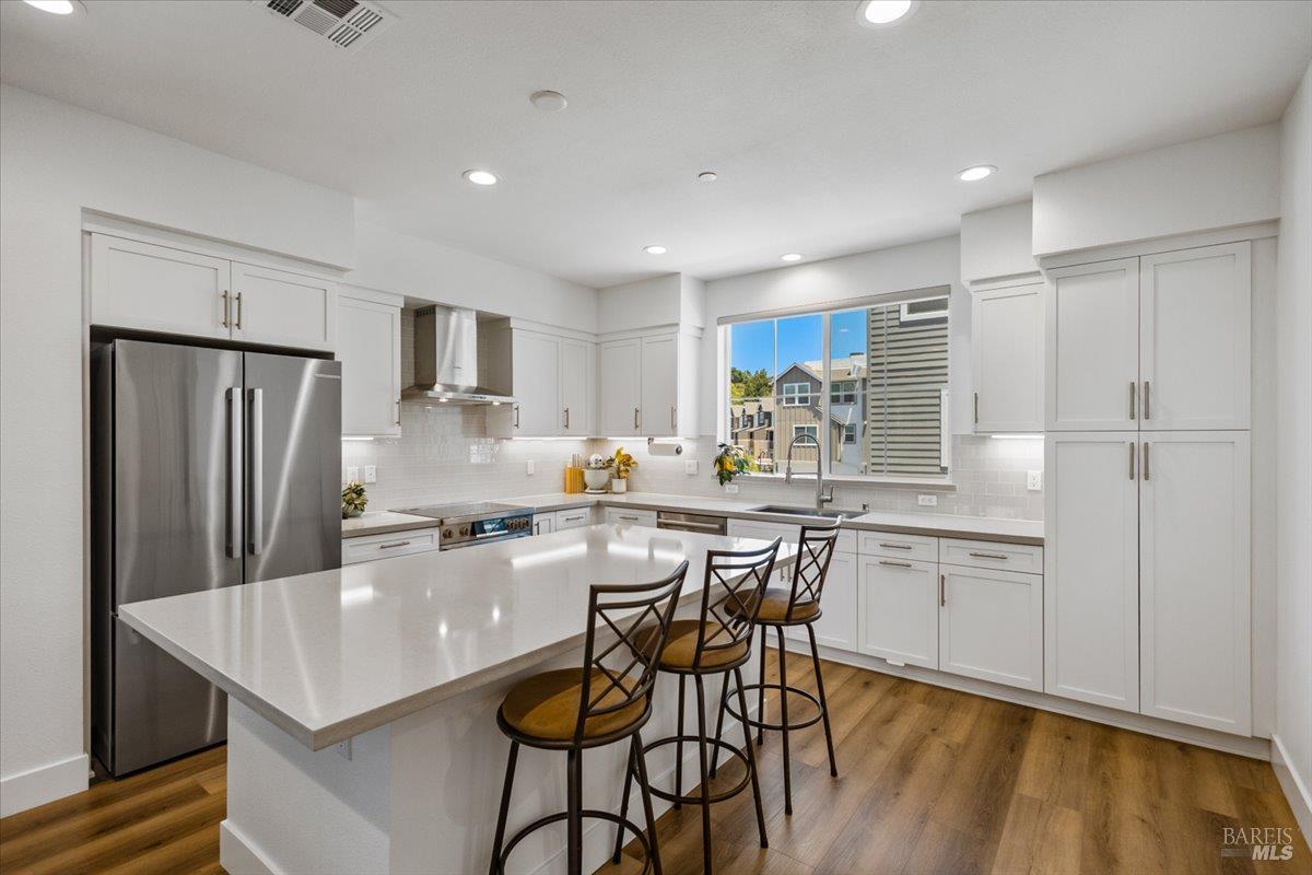 649 Semillon Lane Santa Rosa, CA 95403 - Photo 15 of 38 Large center island provides ample prep space and casual seating.