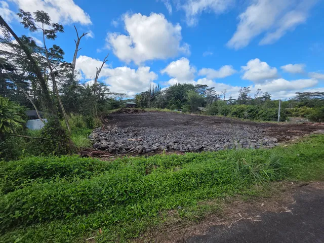 a view of outdoor space with green space
