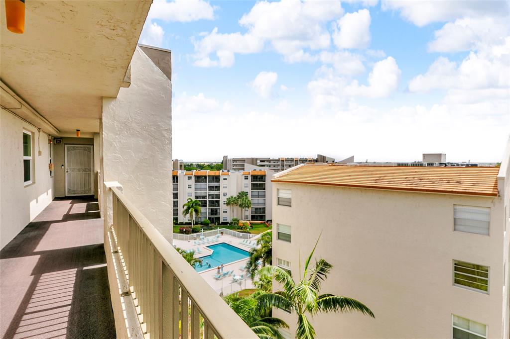 3940 Inverrary Boulevard, Unit 806A Fort Lauderdale, FL 33319 - Photo 29 of 36 a terrace view with sitting space and garden view