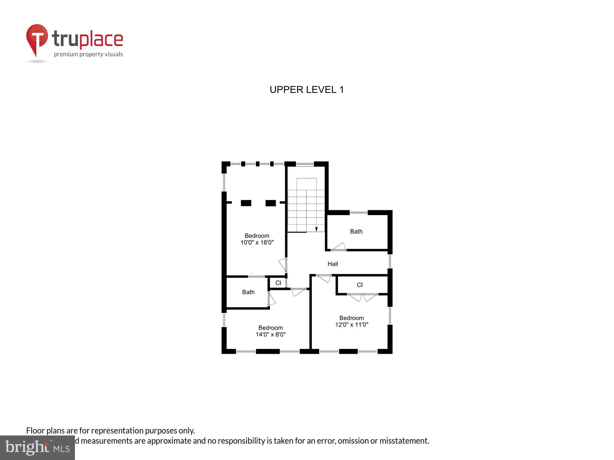 4804 Wilmslow Road Baltimore, MD 21210 - Photo 29 of 60 Second level floorplan