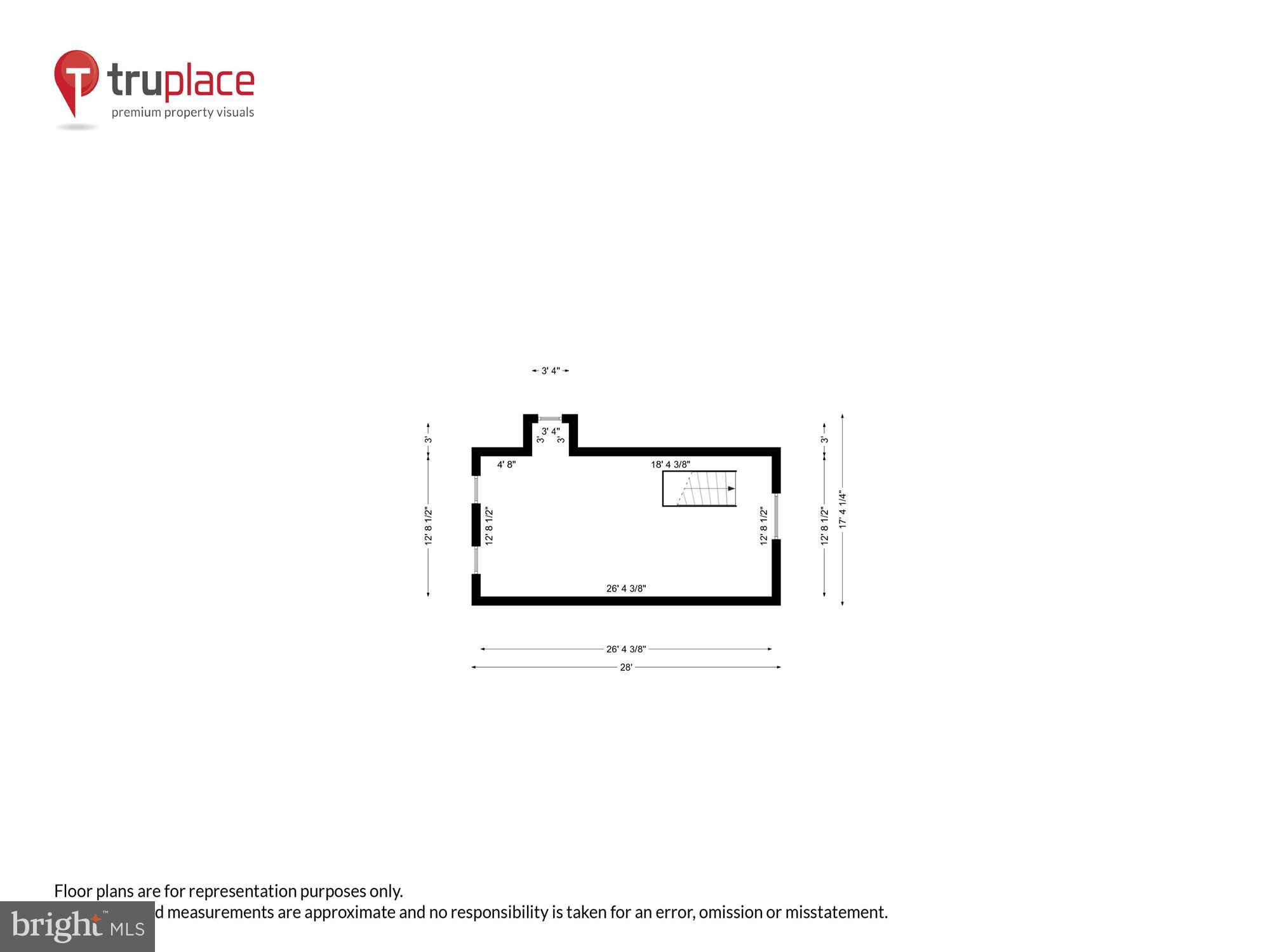 4804 Wilmslow Road Baltimore, MD 21210 - Photo 42 of 60 Third level floorplan