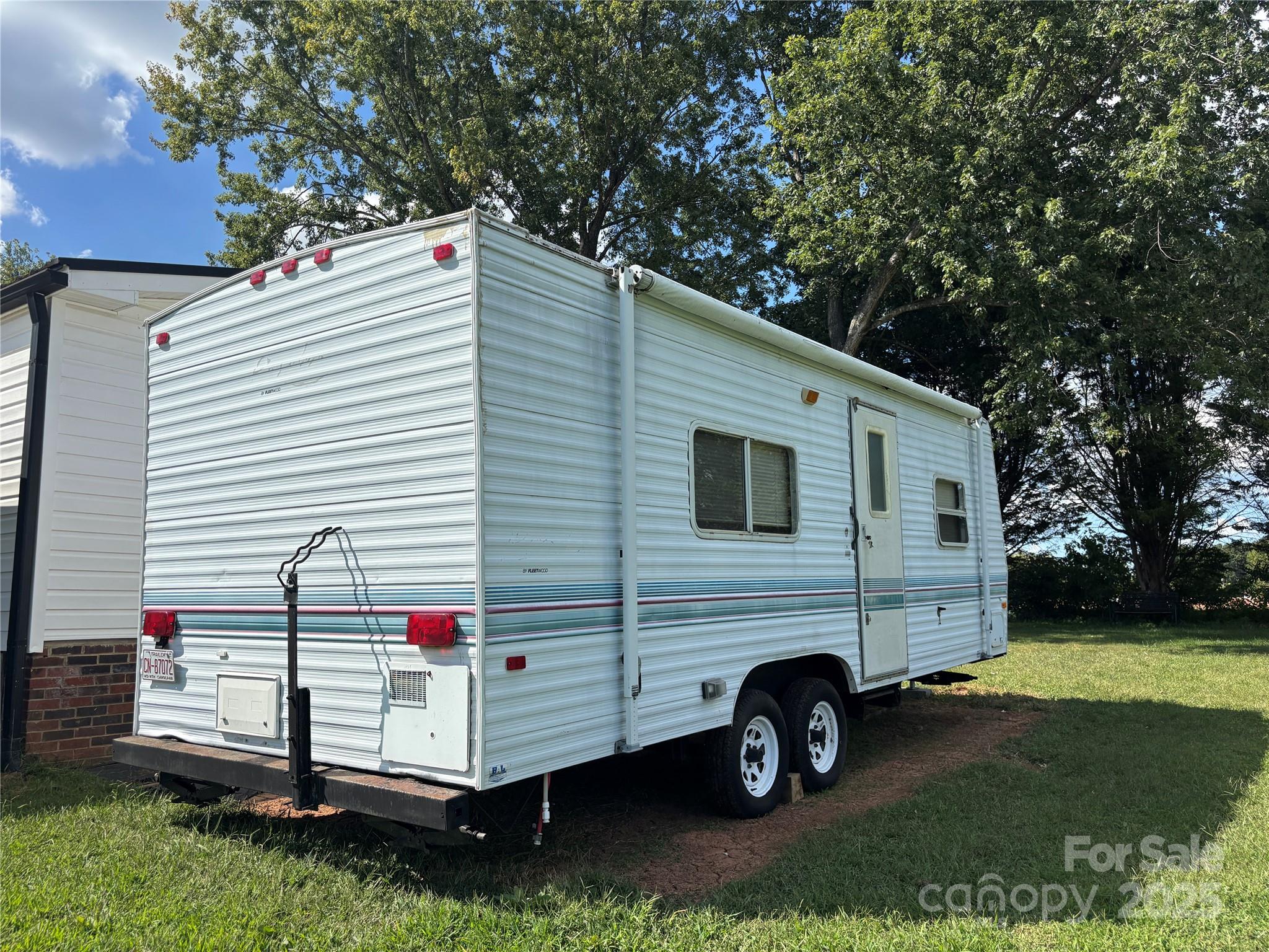 2830 Burgin Smith Road Vale, NC 28168 - Photo 32 of 38 a view of backyard with deck