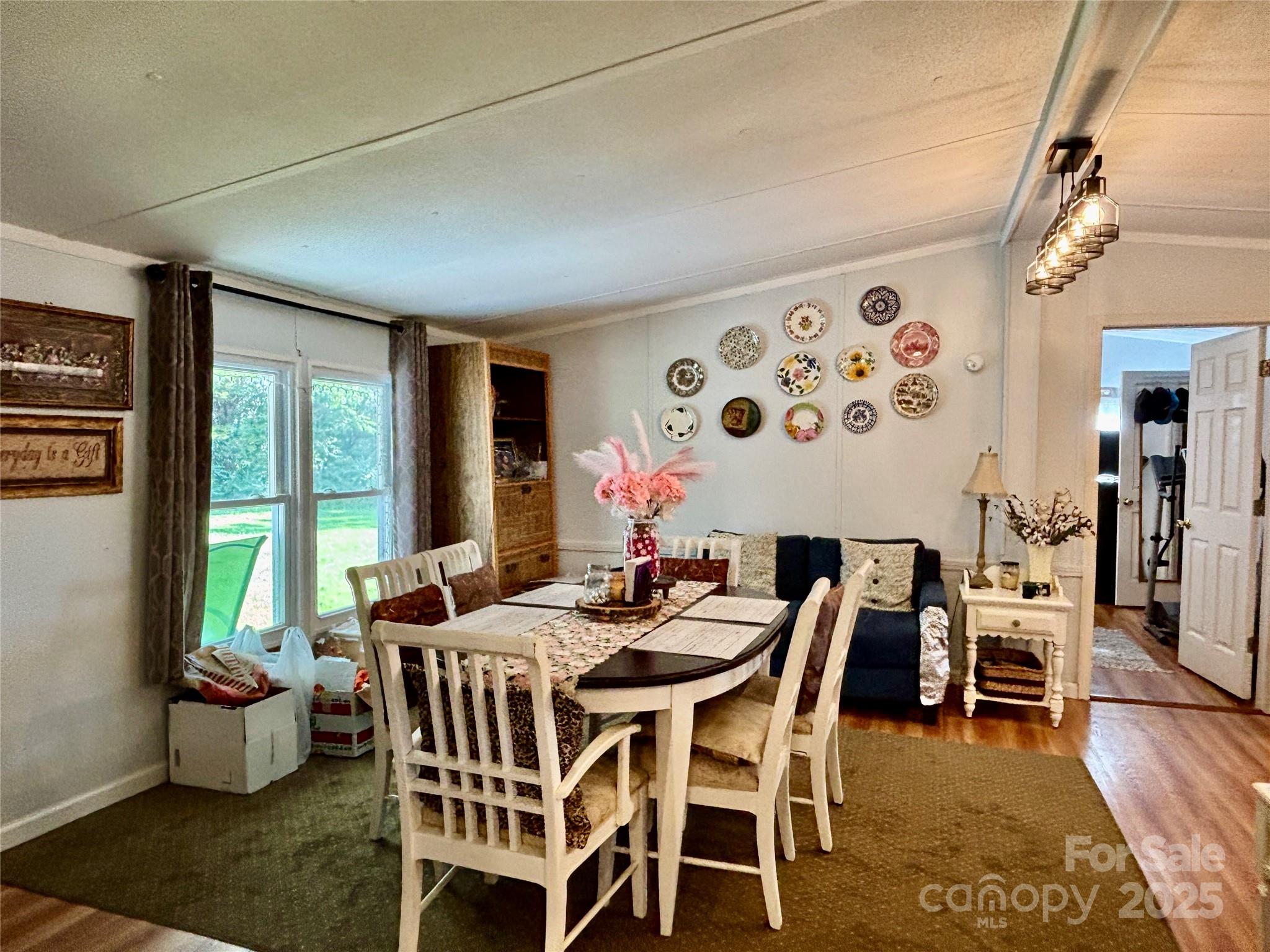 2830 Burgin Smith Road Vale, NC 28168 - Photo 8 of 38 a view of a dining room with furniture window and outside view