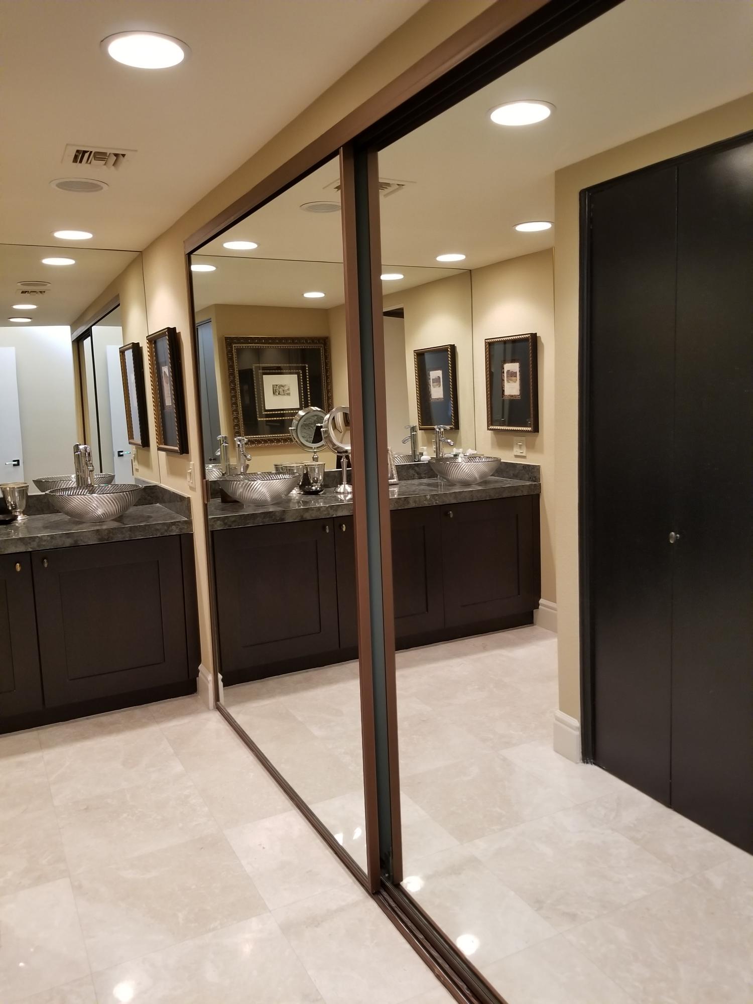 45735 Juniper Circle, Unit 522 Palm Desert, CA 92260 - Photo 29 of 53 a kitchen with granite countertop a sink and cabinets