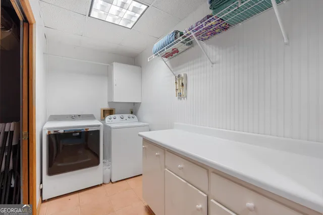 a view of storage and utility room