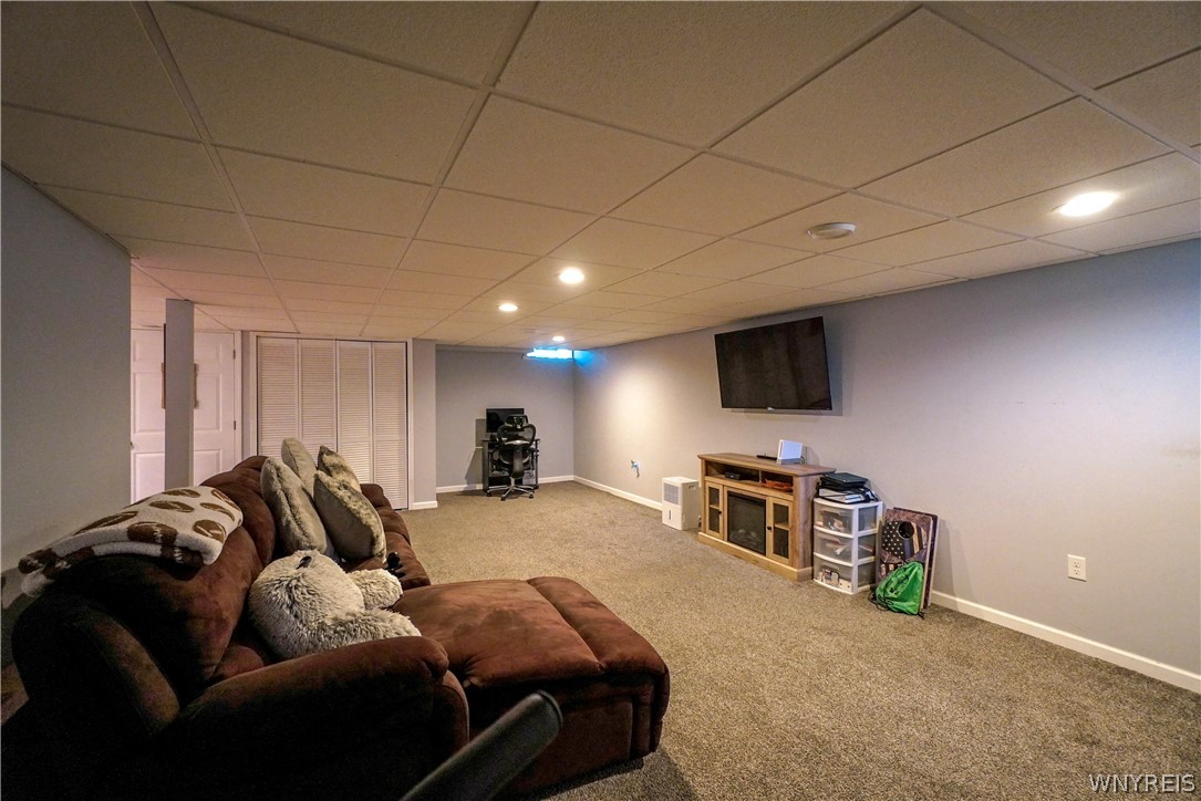 6138 Versailles Plank Road Lake View, NY 14085 - Photo 35 of 50 Finsihed basement